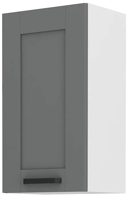 Dulap superior de bucătărie Lucid 40 G 72 1F (dustgrey + alb). 1045545