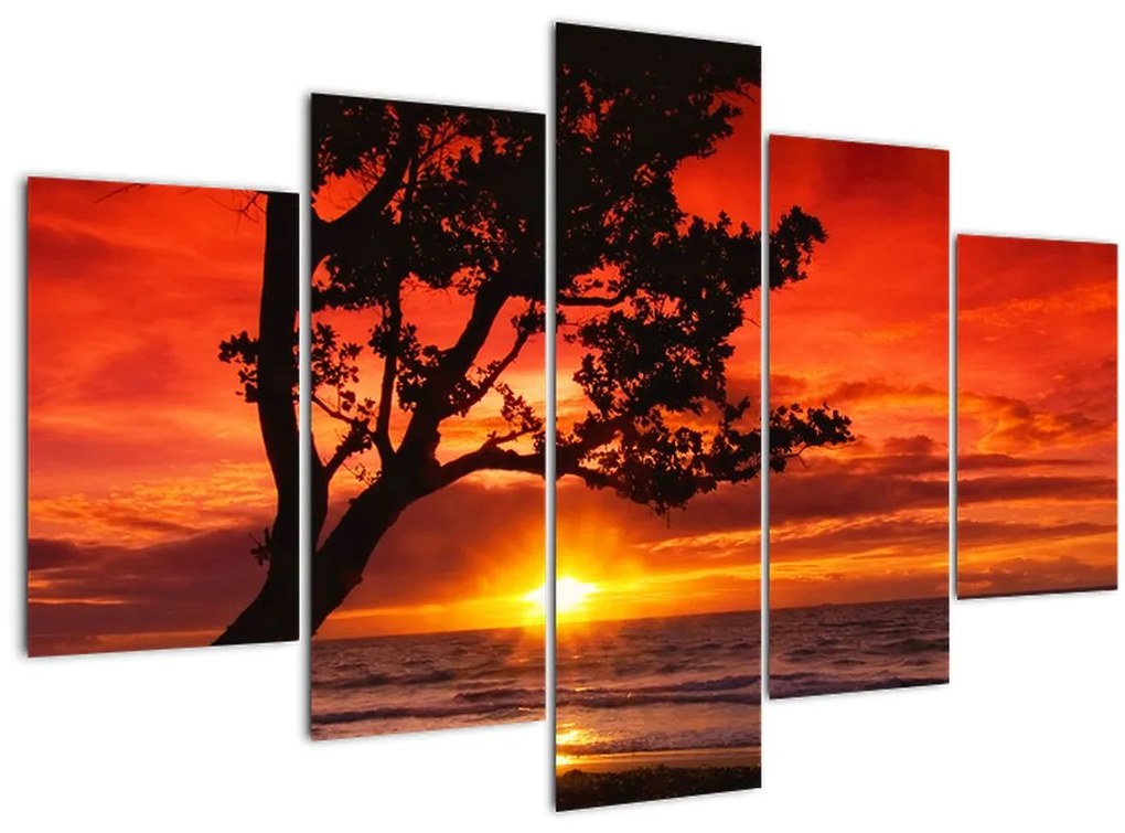 Tablou - Apus de soare (150x105 cm)