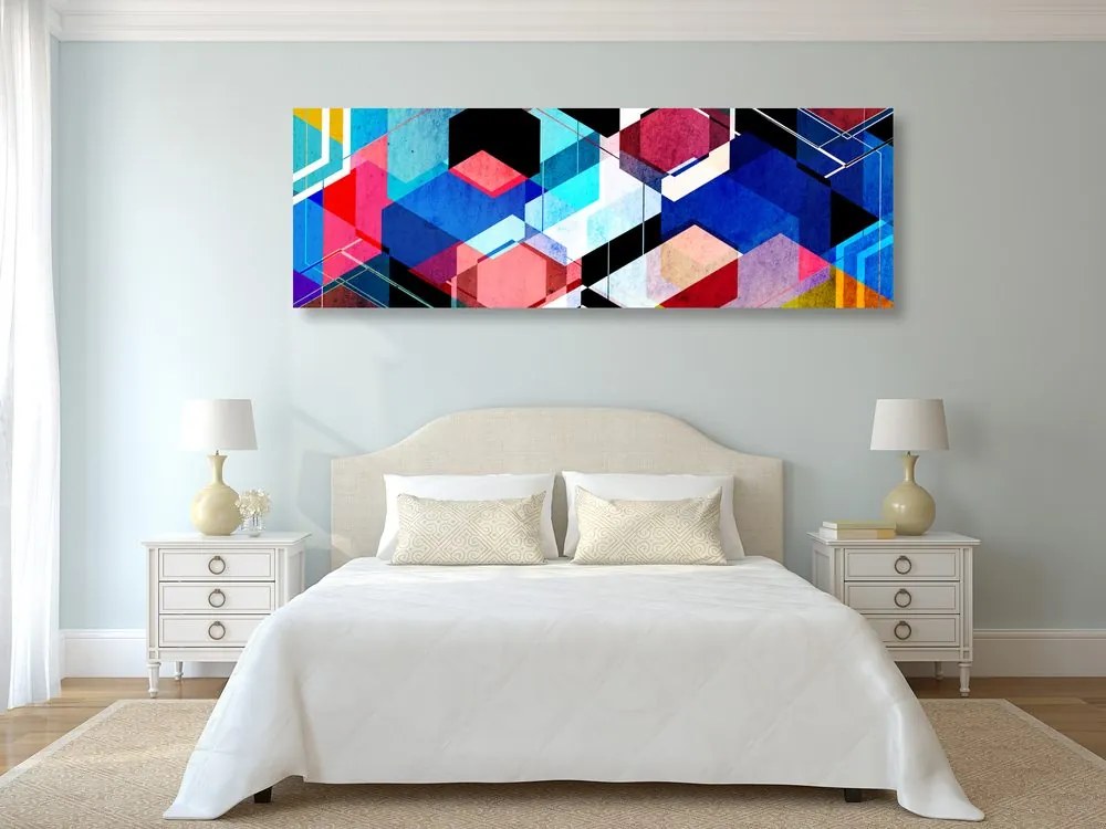 Tablou geometrie abstractă