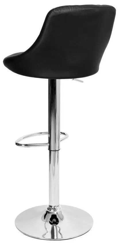 Scaun de bar Marad UT-C859 (negru + crom). 1075467