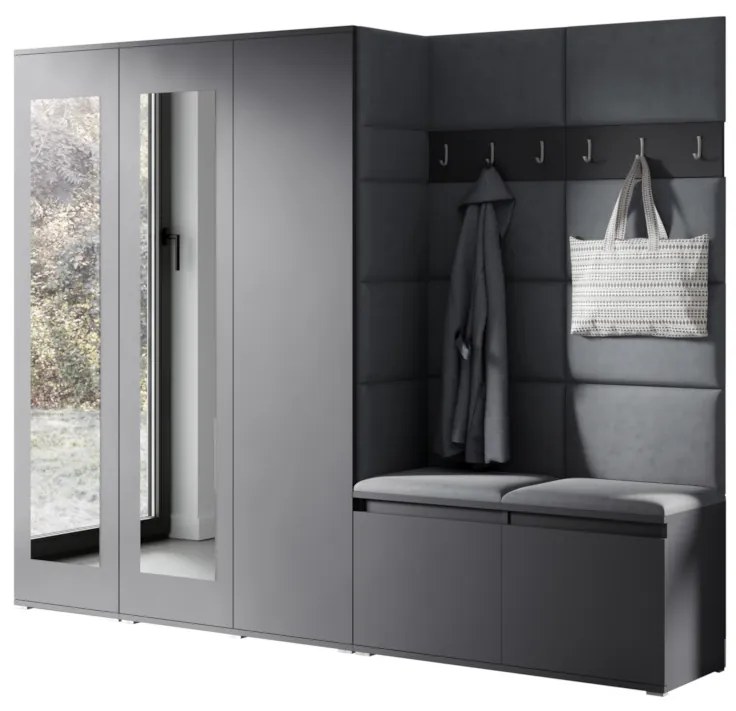 Expedo Set hol EUGENIO 15, 235x185x40, grafit/trinity 15