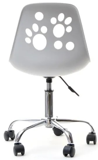 Scaun pentru copii Footy (gri + crom). Promo -28%. 1109920