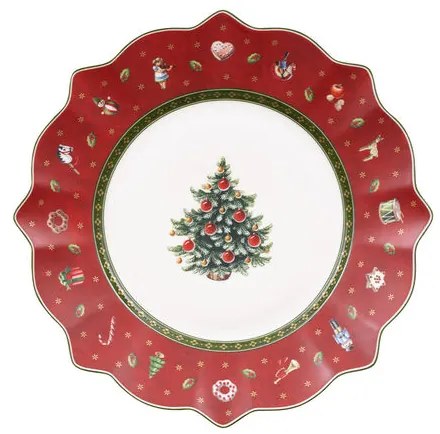 Farfurie pentru desert, roșie, diametru 24 cm, colecția Toy's Delight - Villeroy & Boch