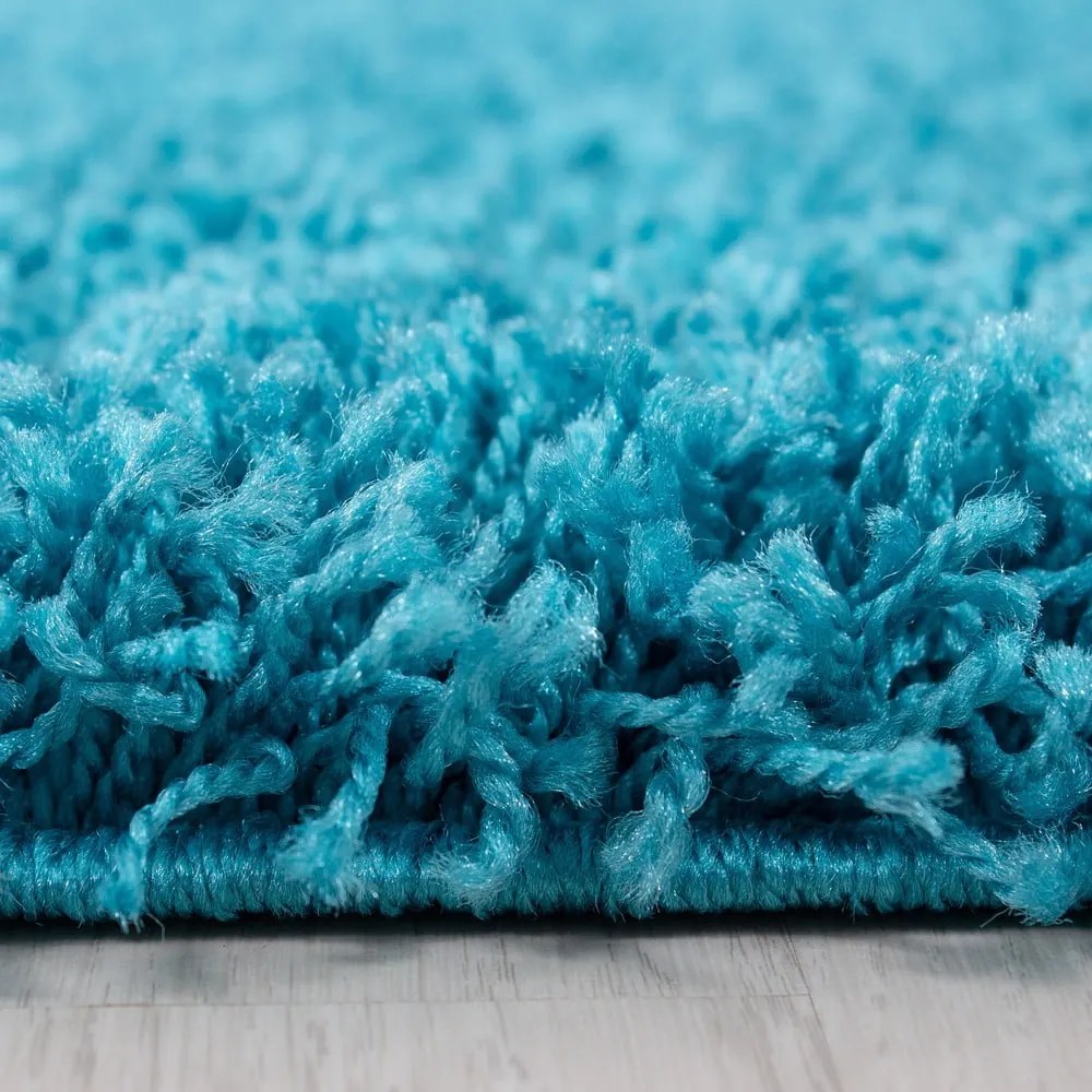 Covor turcoaz rotund ø 80 cm Life – Ayyildiz Carpets