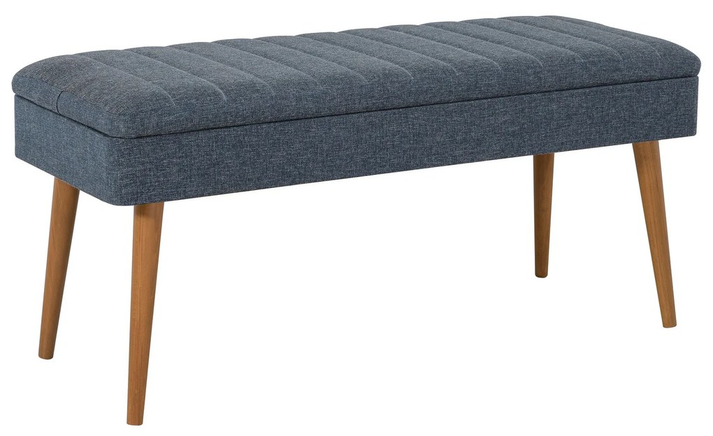 Mobilier pentru hol Maluxe Palm (Stejar sonoma + Albastru închis). 1089059