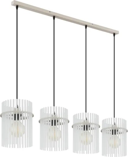Globo 15698-4HB - Lustră suspendată pe cablu GORLEY, 4xE27/60W/230V