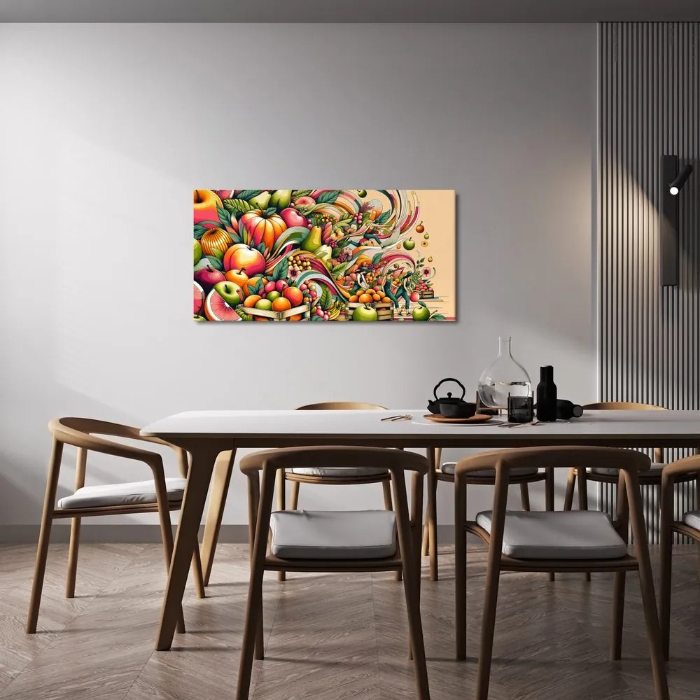 Tablou recoltă de fructe