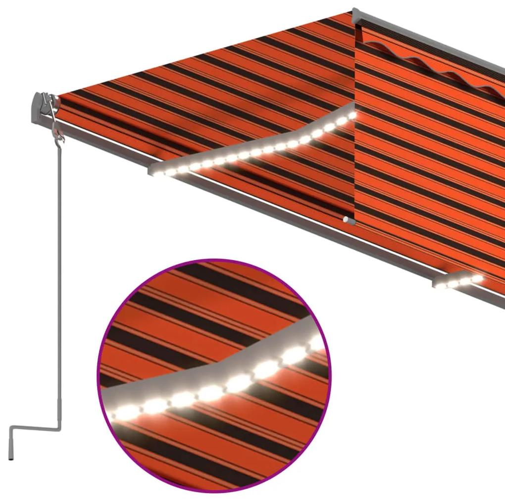 Copertina automata senzor vantLED, portocaliumaro, 3x2,5 cm portocaliu si maro, 3 x 2.5 m