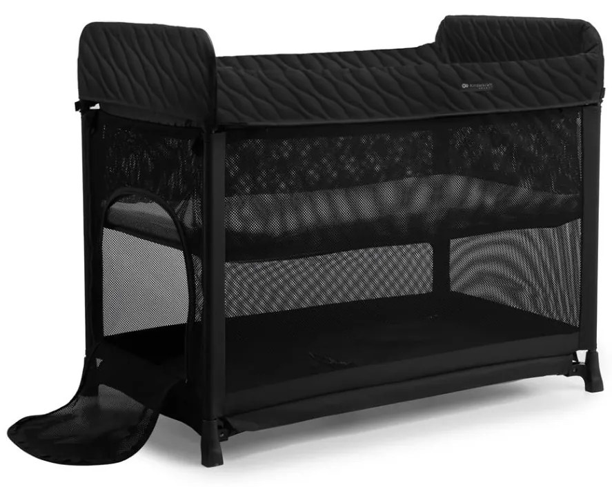 Pătuț de voiaj KINDERKRAFT SELECT MOON negru