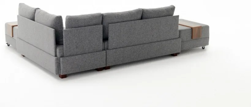 Coltar Extensibil Fly Corner Sofa Bed Right, Gri