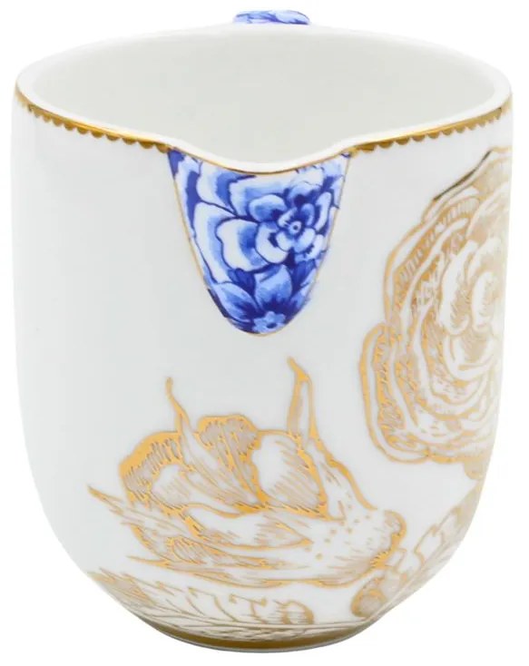 Latieră din porțelan, Pip Studio, 260 ml, colecția Royal White