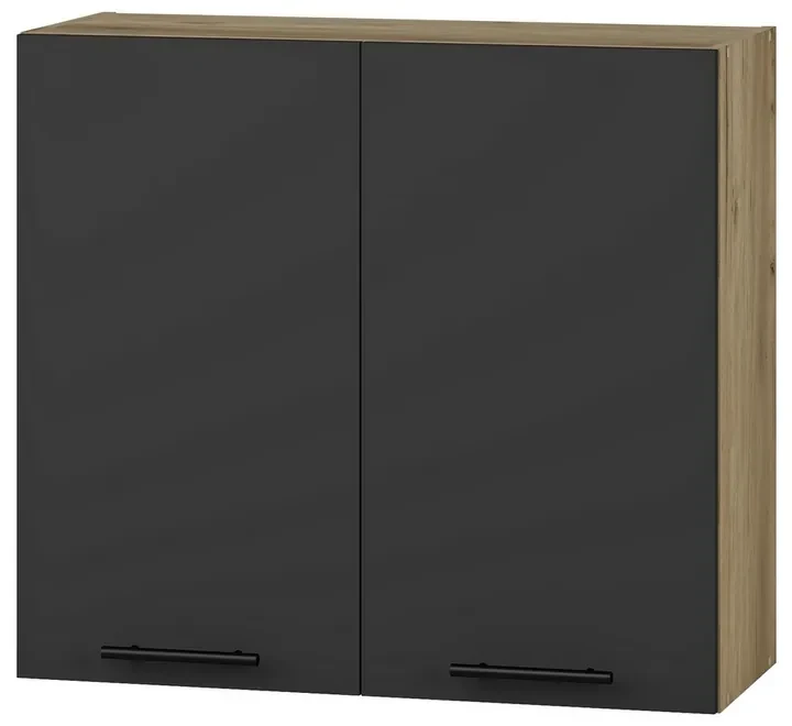 Dulap superior Vento G-80/72, stejar kraft / antracit