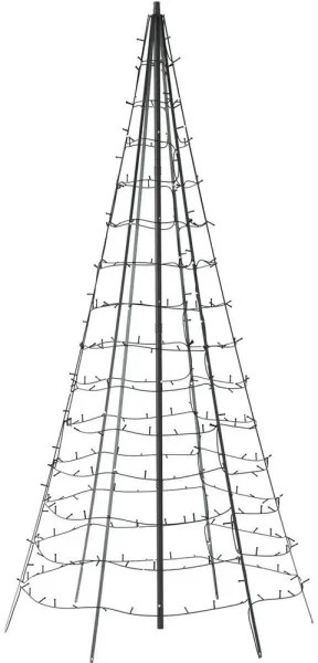 Twinkly TWP750SPP-BEU LED RGBW brad de Crăciun exterior 750 LED 4m IP44 Wi-Fi