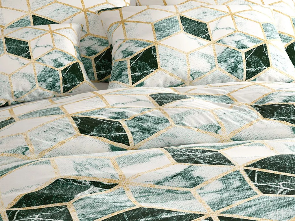 Lenjerie de pat din microfibra ATHENA verde Dimensiune lenjerie de pat: 70 x 90 cm | 140 x 220 cm