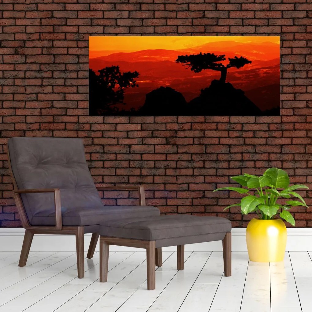 Tablou -Apus de soare (120x50 cm)