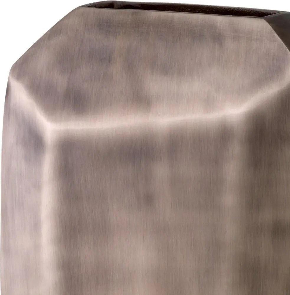 Vaza design LUX Linos L, nickel mat