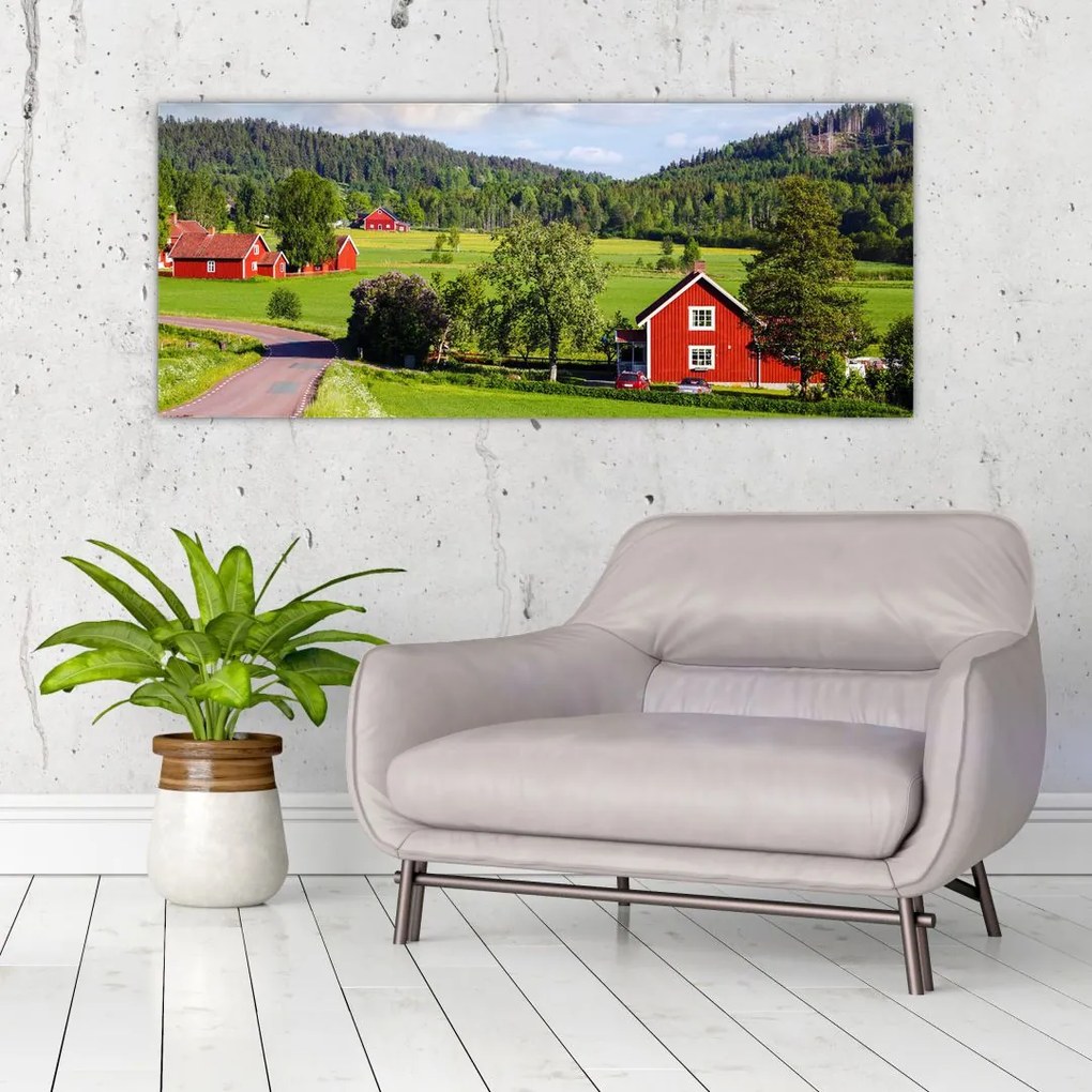 Tabloul cu țară (120x50 cm)
