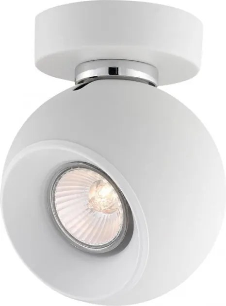 Plafoniera moderna tip spot Tore 1L alba NVL-665001