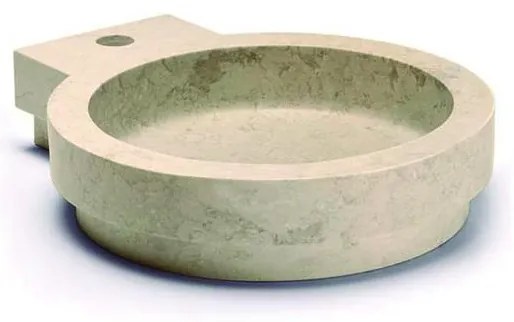 Bathco 00338 - Lavoar ICONO pentru blat, 40x45 cm, piatră/bej