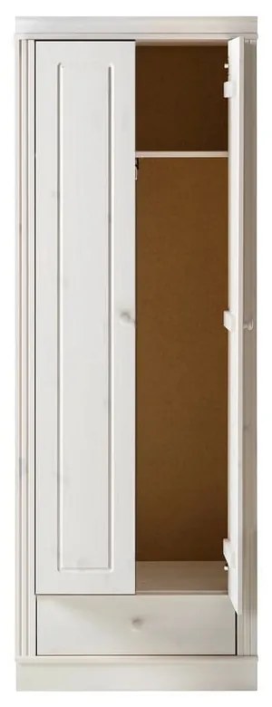 Șifonier alb din lemn de pin 65x180 cm Anita – Støraa