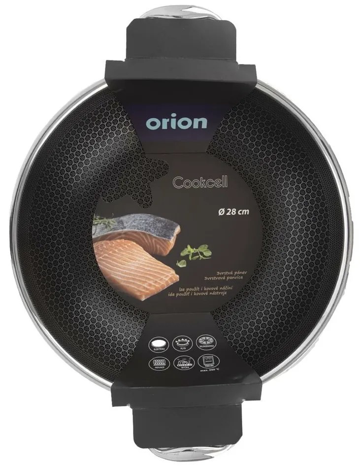 Tigaie Orion COOKCELL WOK, suprafață non-aderentă28 cm