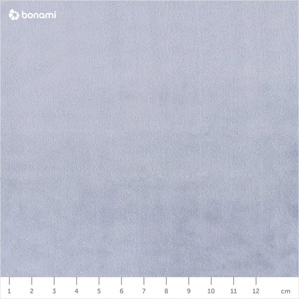 Canapea extensibilă cu 3 locuri și spațiu de depozitare Mazzini Sofas Freesia, albastru deschis, 215 cm