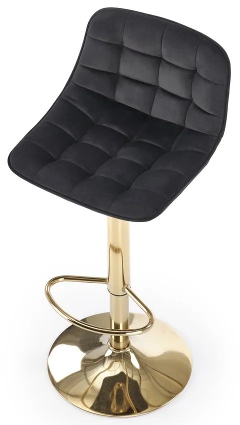 Scaun de bar Bodhi, negru