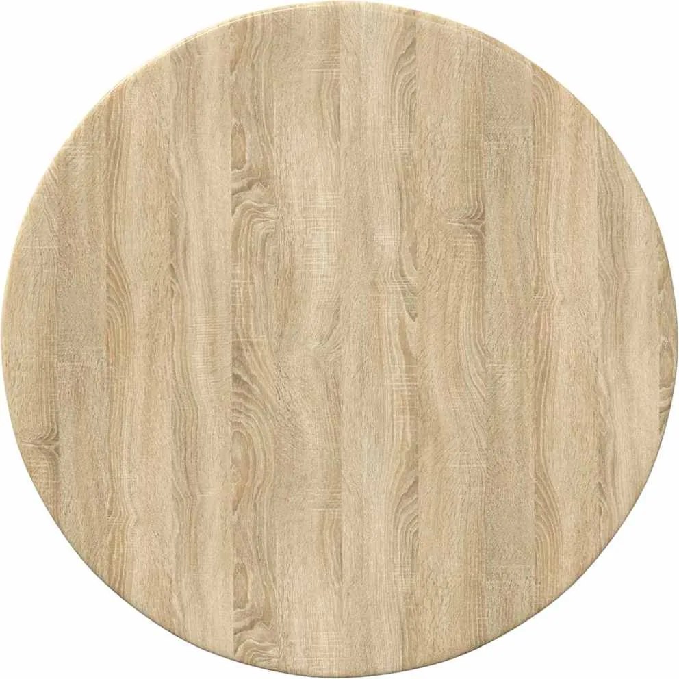 vidaXL Placă de masă Stejar sonoma 40 x 40 x 1,5 cm Lemn compozit