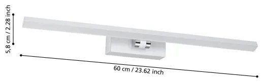 Eglo 900476 - LED iluminare oglindă baie VERDELLO LED/5W/230V IP44 albă