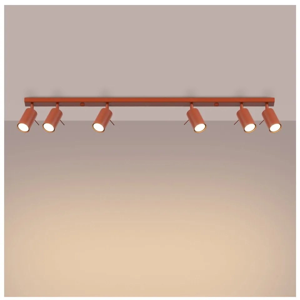 Spot cărămiziu 6x117 cm Etna – Sollux