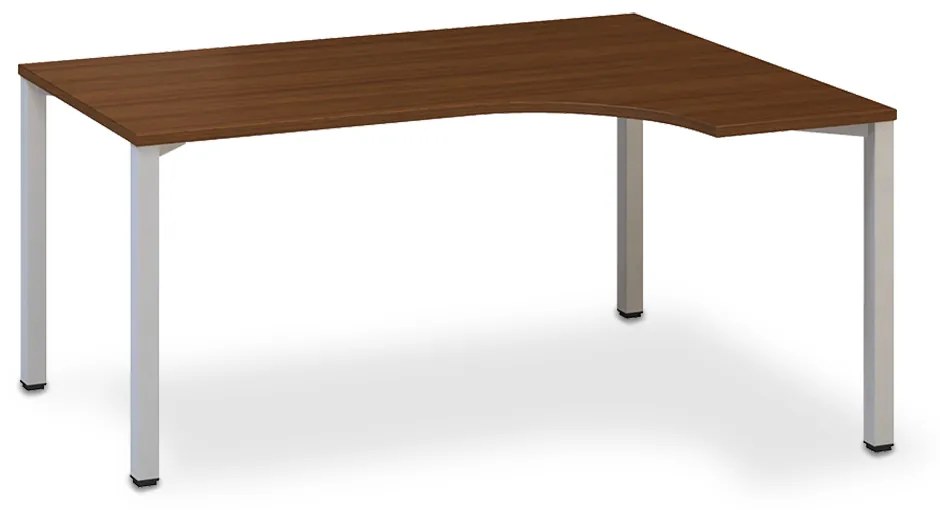 Birou ergonomic ProOffice B 180 x 120 cm, dreapta, nuc