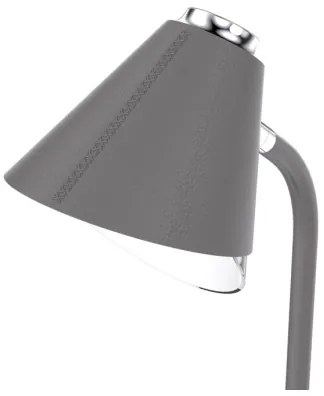 Immax 08972L - Lampă de birou LED reglabilă FINCH LED/9W/12/230V gri/crom