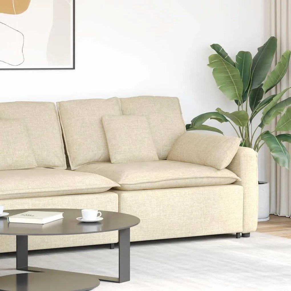 vidaXL Modul modular de capăt pentru cotieră canapea cu perne 100 cm