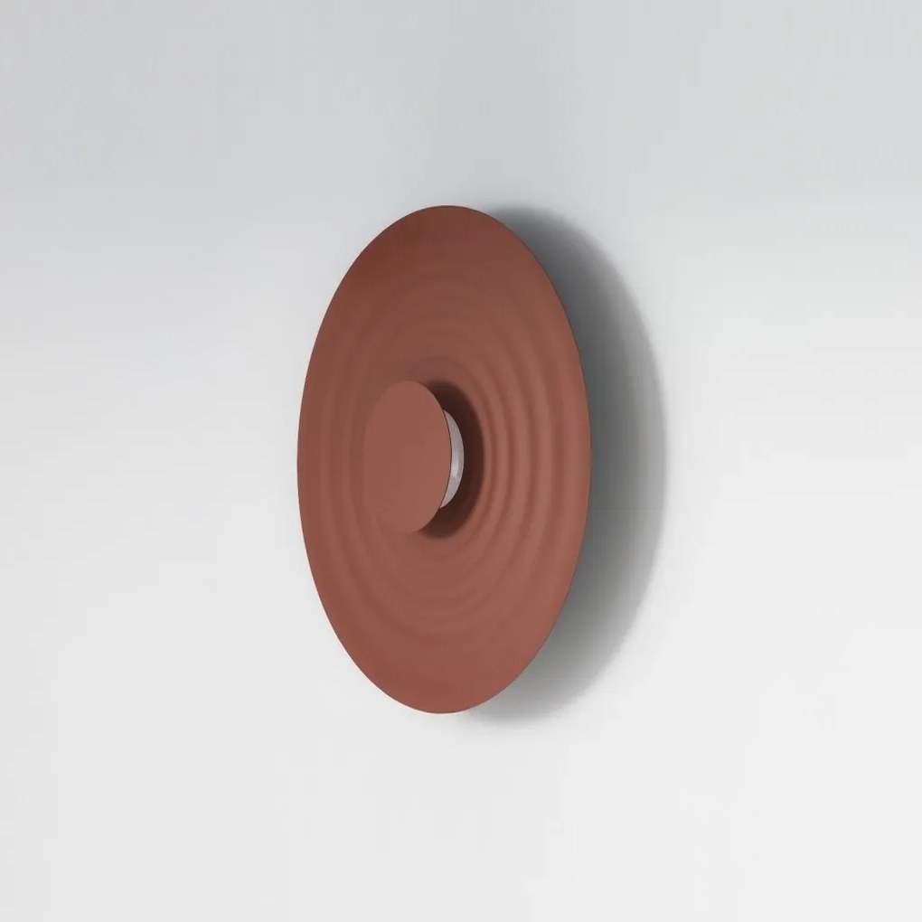 Aplica LED lumina ambientala RIPPLE 40cm, maro rosiatic