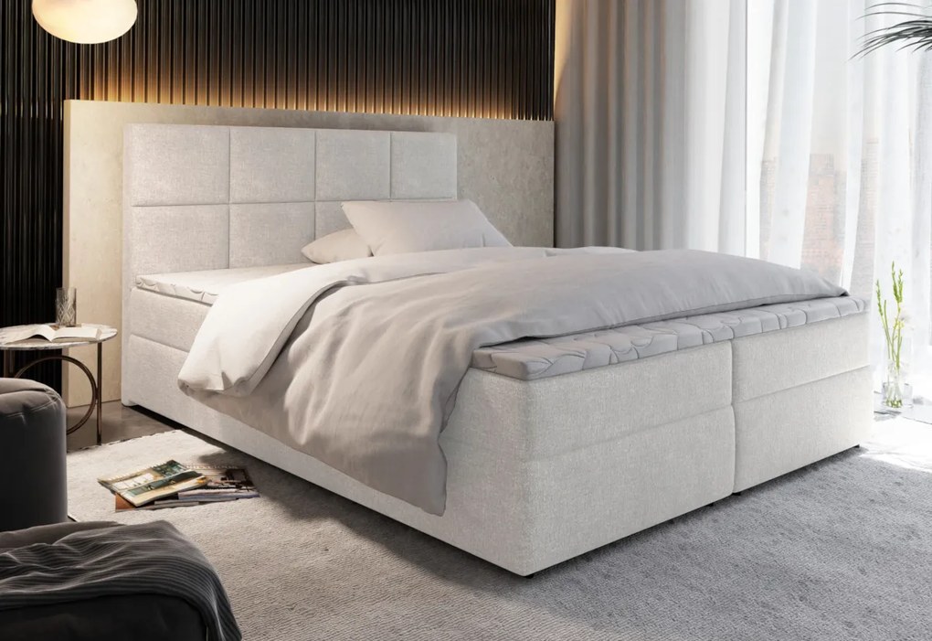 Expedo Pat tapitat boxspring LENY, 140x200, Cosmic 10