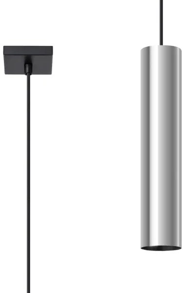 Lustră pe cablu Sollux SL.1204 LAGOS 1xGU10/10W/230V crom