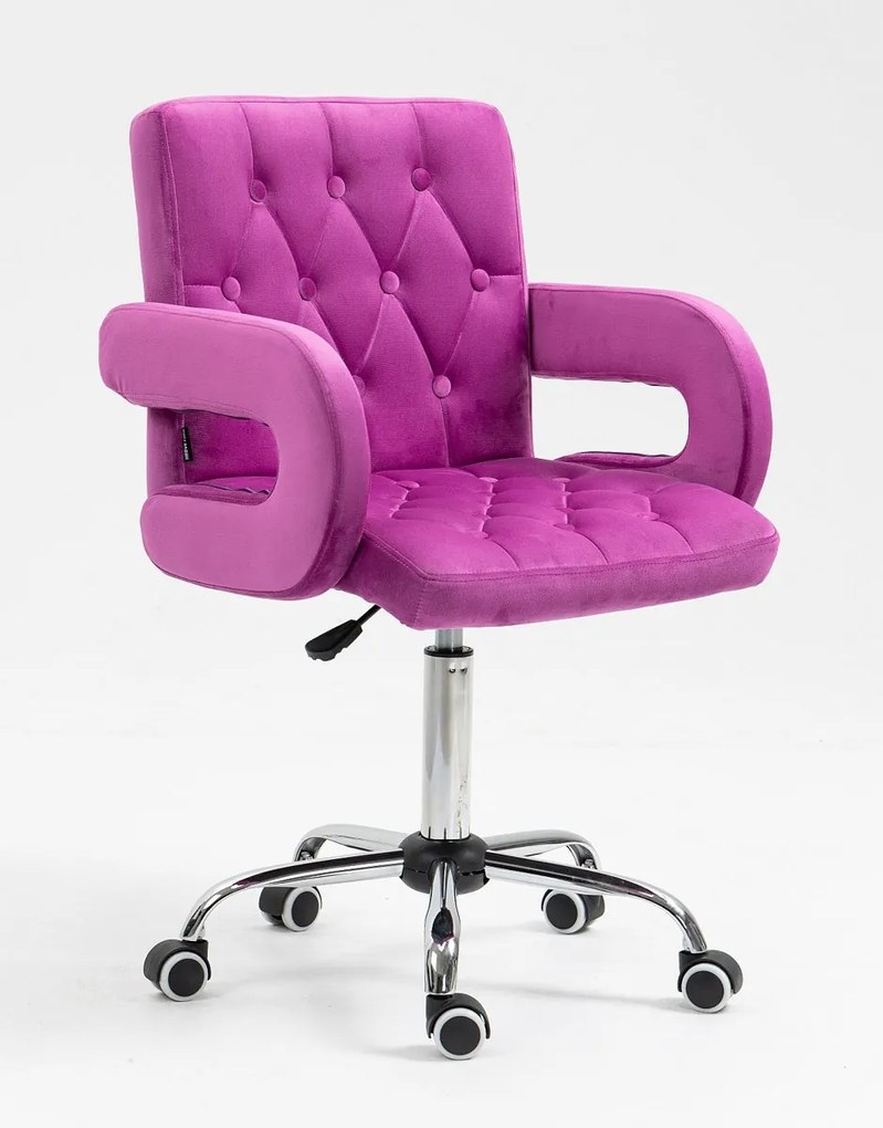 HR8404K Scaun Catifea Fucsia