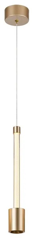 Lustra suspendata LED design minimalist FUGAZ auriu MA-8950