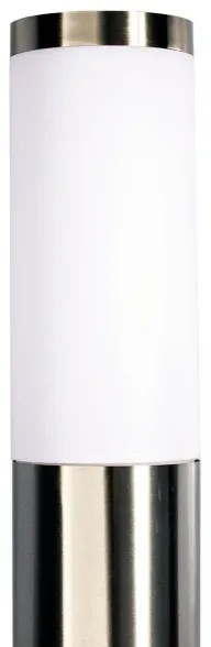 Lampă LED RGBW dimabilă pentru exterior LIVIA 1xE27/6,5W/230V 45 cm IP44 argintie