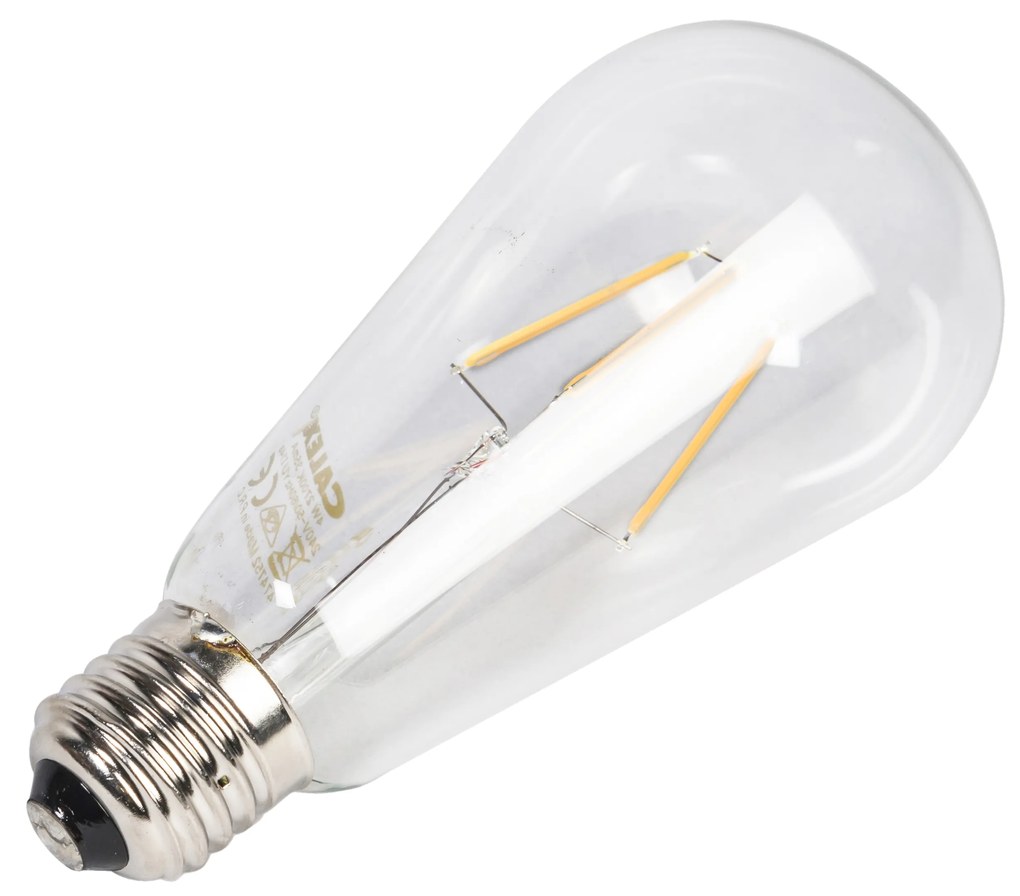 Lampa rustica lunga cu filament LED E27 ST64 3.5W 250LM 2300K