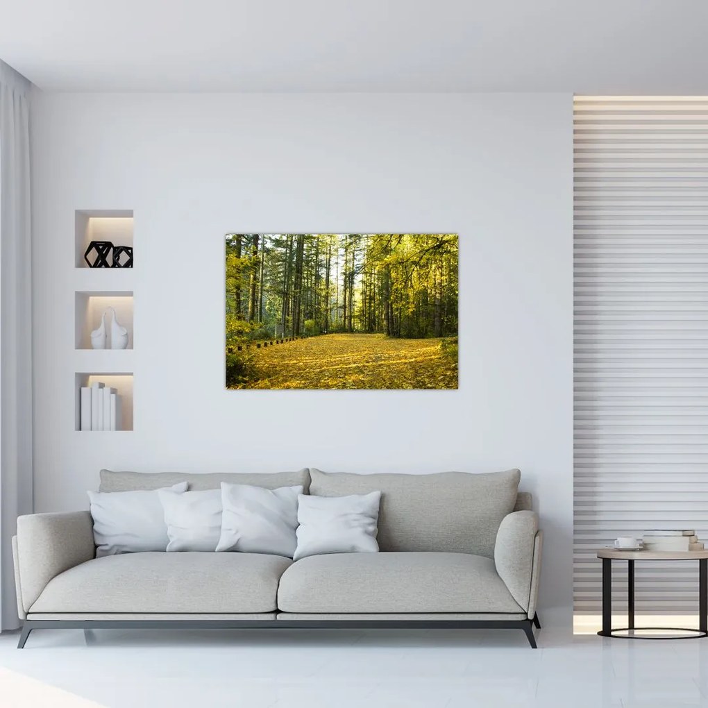Tablou - pădurea toamna (90x60 cm)