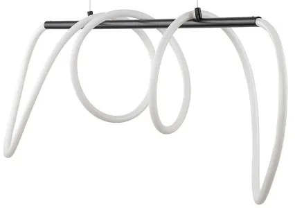 Lustră LED pe cablu FLEXI LED/36W/230V 4000K negru