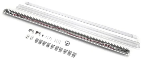 Corp de iluminat LED fluorescent industrial Aigostar 1xG13/18W/230V 4000K 127,6 cm IP65