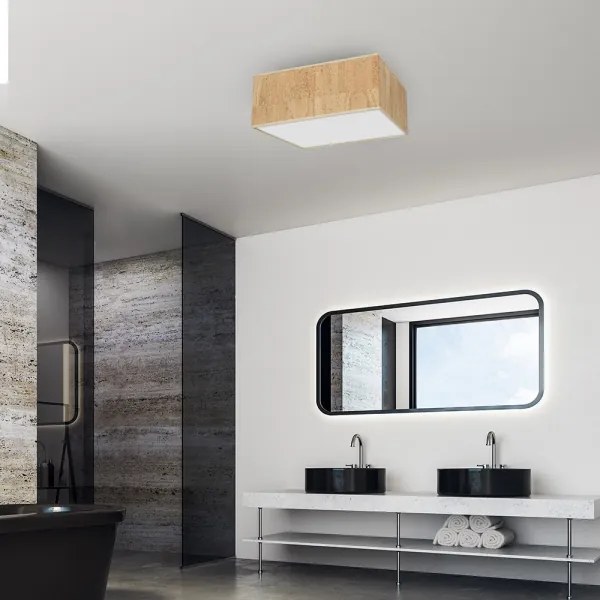 Plafonieră CORK 3xE27/60W/230V