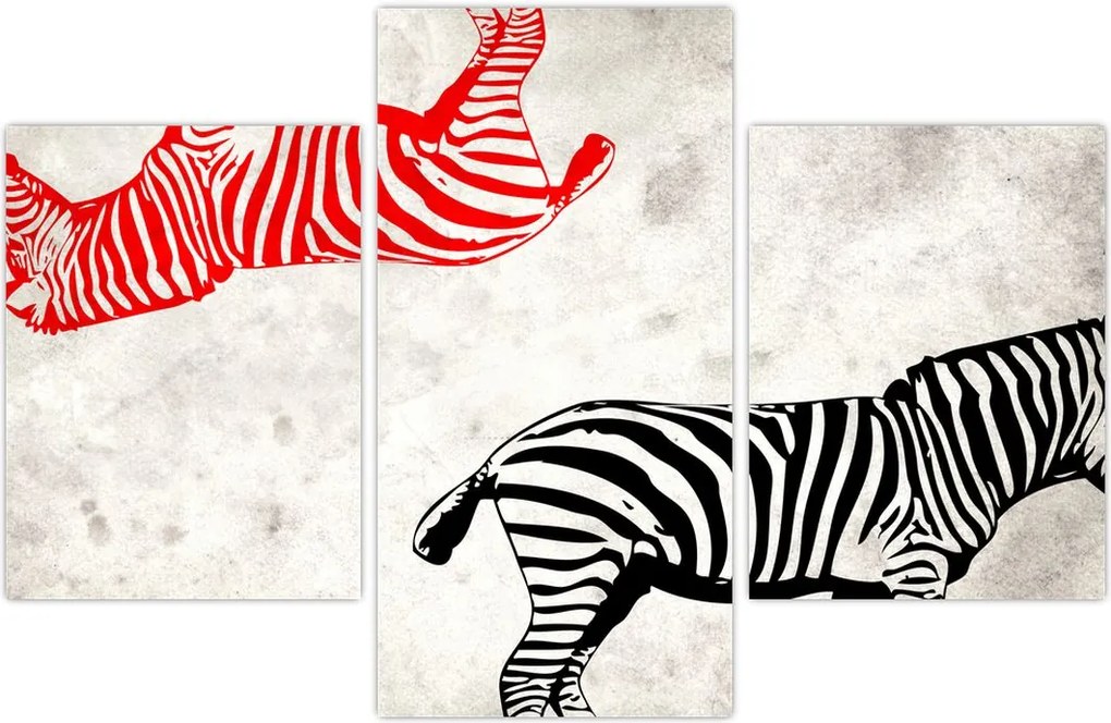 Tablou - Zebre (90x60 cm)