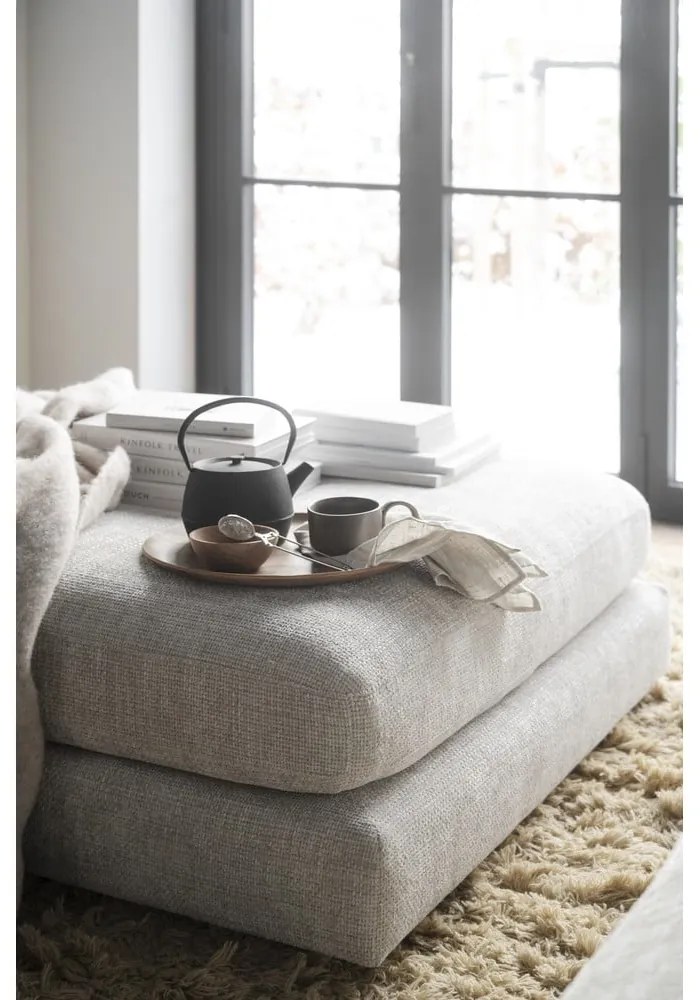 Taburet modular crem Duncan - Rowico