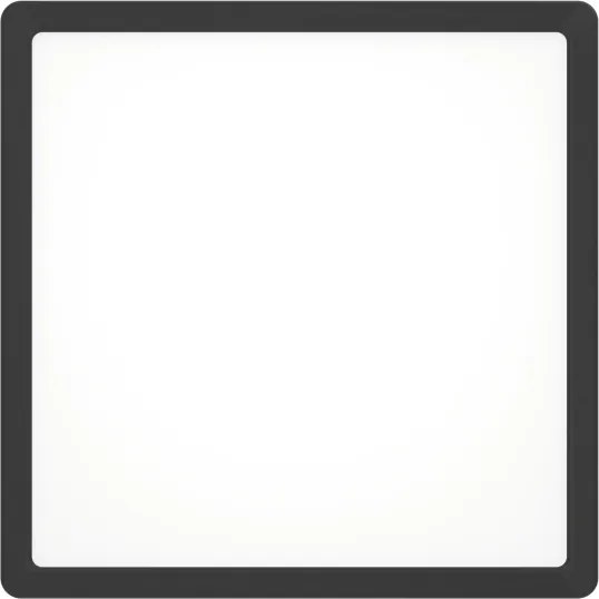 Plafonieră LED pentru baie Eglo FUEVA LED/13W/230V 29x29 cm IP44 negru - 901331