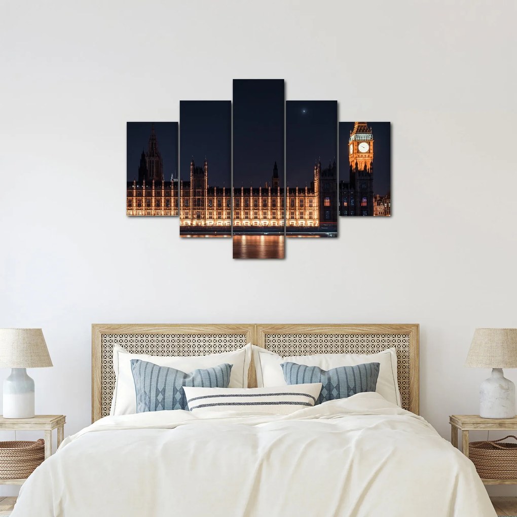 Tablou cu Big Ben din Londra (150x105 cm)