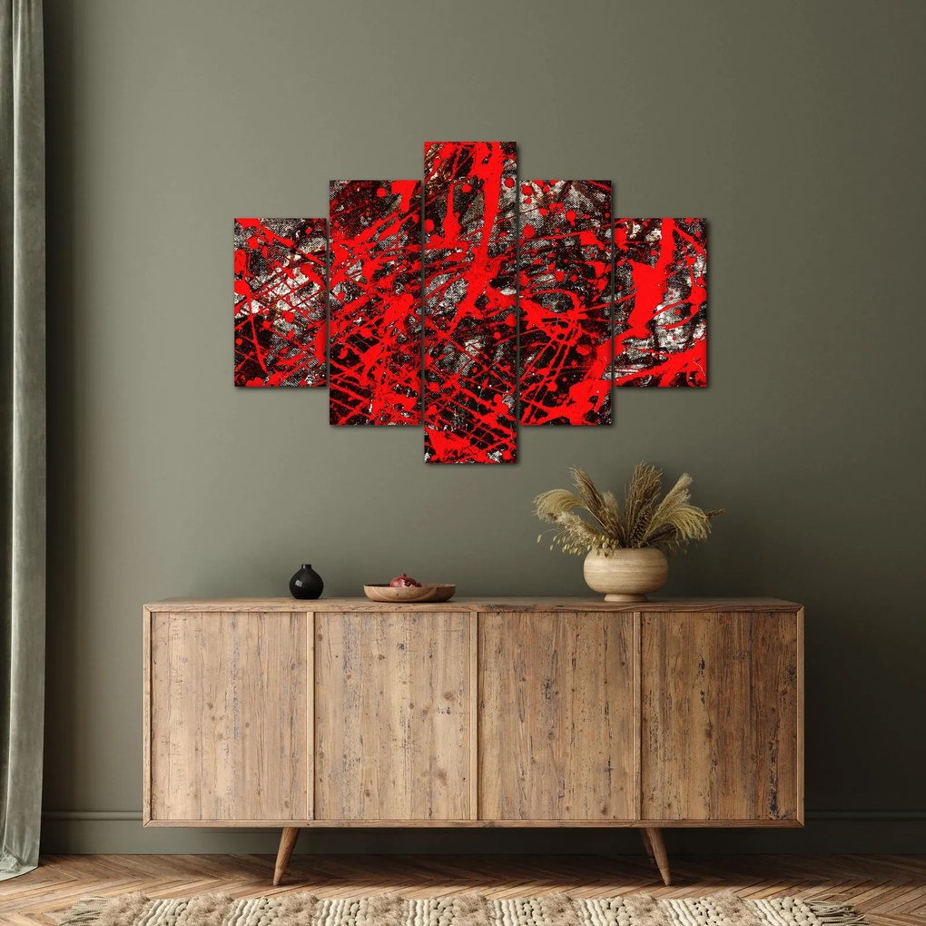 Tablou - Abstracție expresivă (150x105 cm)