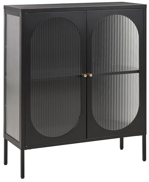 Vitrină Shanita (negru) . 1075785